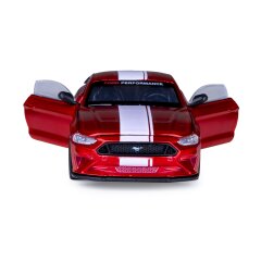 Ford Mustang GT Diecast 1:42 red 2in1