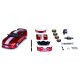 Ford Mustang GT Diecast 1:42 red 2in1