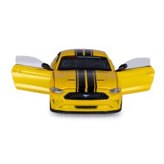 Ford Mustang GT Diecast 1:42 gelb 2in1