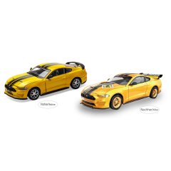 Ford Mustang GT Diecast 1:42 jaune 2en1