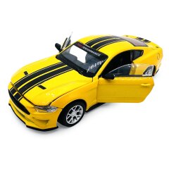 Ford Mustang GT Diecast 1:42 yellow 2in1