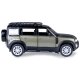 Land Rover Defender 110 Diecast 1:32 verde incl. Pile a bottone