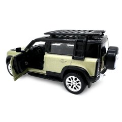 Land Rover Defender 110 Diecast 1:43 green 2in1