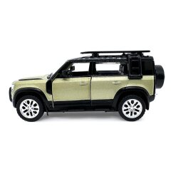Land Rover Defender 110 Diecast 1:43 green 2in1