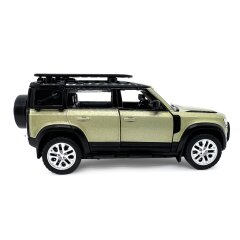 Land Rover Defender 110 Diecast 1:43 green 2in1