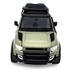 Land Rover Defender 110 Diecast 1:43 green 2in1