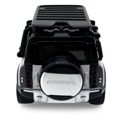 Land Rover Defender 110  Diecast 1:43 argento 2in1