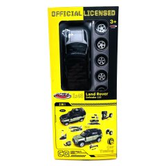Land Rover Defender 110  Diecast 1:43 silver 2in1