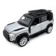 Land Rover Defender 110  Diecast 1:43 silver 2in1