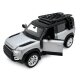 Land Rover Defender 110  Diecast 1:43 silver 2in1