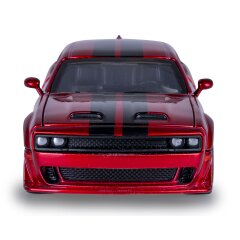 Dodge Challenger SRT Jailbreak Diecast 1:36 rojo 2en1