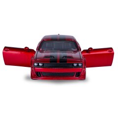 Dodge Challenger SRT Jailbreak Diecast 1:36 rojo 2en1
