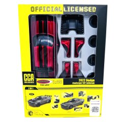 Dodge Challenger SRT Jailbreak Diecast 1:36 rojo 2en1