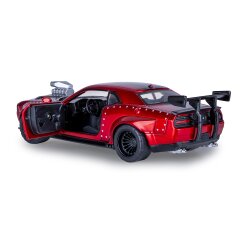 Dodge Challenger SRT Jailbreak Diecast 1:36 rojo 2en1