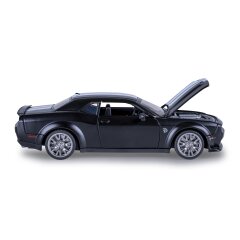 Dodge Challenger SRT Jailbreak Diecast 1:36 negro 2en1