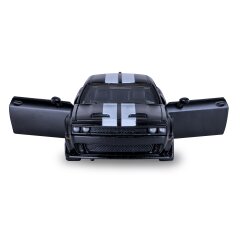 Dodge Challenger SRT Jailbreak Diecast 1:36 negro 2en1