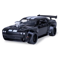 Dodge Challenger SRT Jailbreak Diecast 1:36 negro 2en1