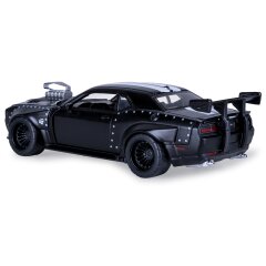 Dodge Challenger SRT Jailbreak Diecast 1:36 negro 2en1