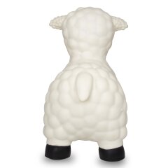 Animal rebondissante mouton blanc avec pompe