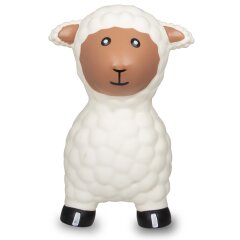 Bouncing animal sheep white with pump