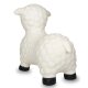 Animal rebondissante mouton blanc avec pompe