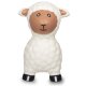 Bouncing animal sheep white with pump