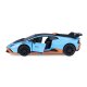 Lamborghini Huracán STO Diecast 1:32 blu incl. Pile a bottone