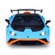 Lamborghini Huracán STO Diecast 1:32 blu incl. Pile a bottone