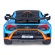 Lamborghini Huracán STO Diecast 1:32 blu incl. Pile a bottone