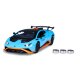 Lamborghini Huracán STO Diecast 1:32 blu incl. Pile a bottone