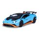Lamborghini Huracán STO Diecast 1:32 blu incl. Pile a bottone