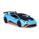 Lamborghini Huracán STO Diecast 1:32 blu incl. Pile a bottone