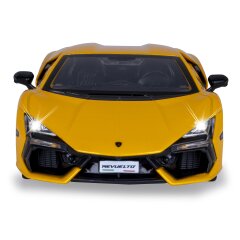 Lamborghini Revuelto Diecast 1:24 gelb inkl. Knopfzellen