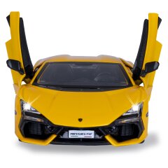 Lamborghini Revuelto Diecast 1:24 gelb inkl. Knopfzellen