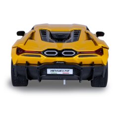 Lamborghini Revuelto Diecast 1:24 gelb inkl. Knopfzellen