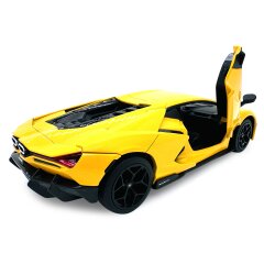 Lamborghini Revuelto Diecast 1:24 yellow incl. Button cells