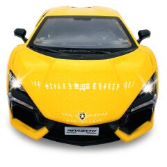 Lamborghini Revuelto Diecast 1:24 yellow incl. Button cells