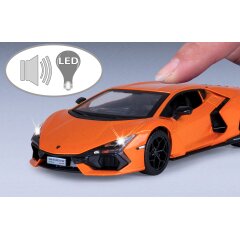 Lamborghini Revuelto Diecast 1:32 orange incl. Button cells