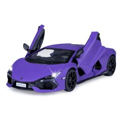 Lamborghini Revuelto Diecast 1:32 viola incl. Pile a bottone