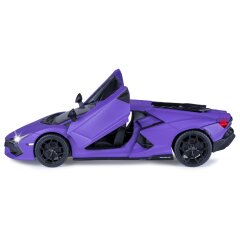 Lamborghini Revuelto Diecast 1:32 viola incl. Pile a bottone
