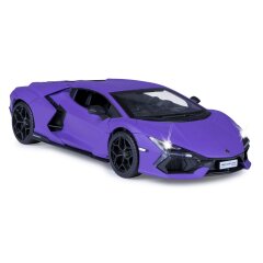 Lamborghini Revuelto Diecast 1:32 viola incl. Pile a bottone