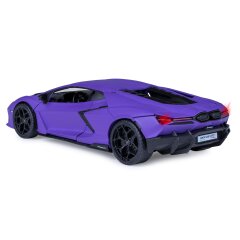 Lamborghini Revuelto Diecast 1:32 viola incl. Pile a bottone