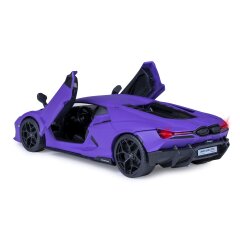 Lamborghini Revuelto Diecast 1:32 viola incl. Pile a bottone