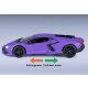 Lamborghini Revuelto Diecast 1:32 viola incl. Pile a bottone