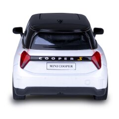BMW Mini Cooper Diecast 1:28 white incl. Button cells