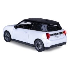 BMW Mini Cooper Diecast 1:28 white incl. Button cells