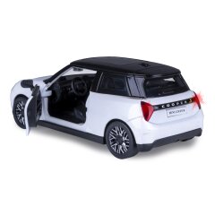 BMW Mini Cooper Diecast 1:28 white incl. Button cells