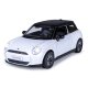 BMW Mini Cooper Diecast 1:28 white incl. Button cells