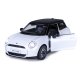 BMW Mini Cooper Diecast 1:28 white incl. Button cells