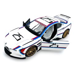BMW 3.0 CSL Hommage R Diecast 1:24 bianco incl. Pile a...